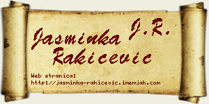 Jasminka Rakićević vizit kartica